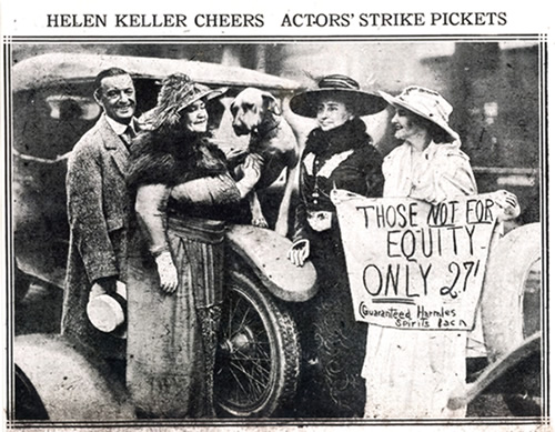 Helen Keller Socialist