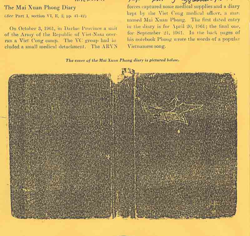 Vietnamese Diary 1961