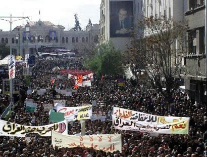 200,000 in Damascus, Syria